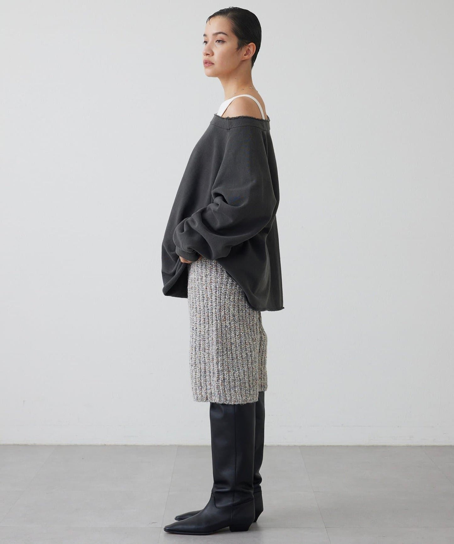 【THE PAUSE】針織短褲