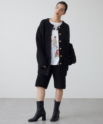 【THE PAUSE】針織短褲