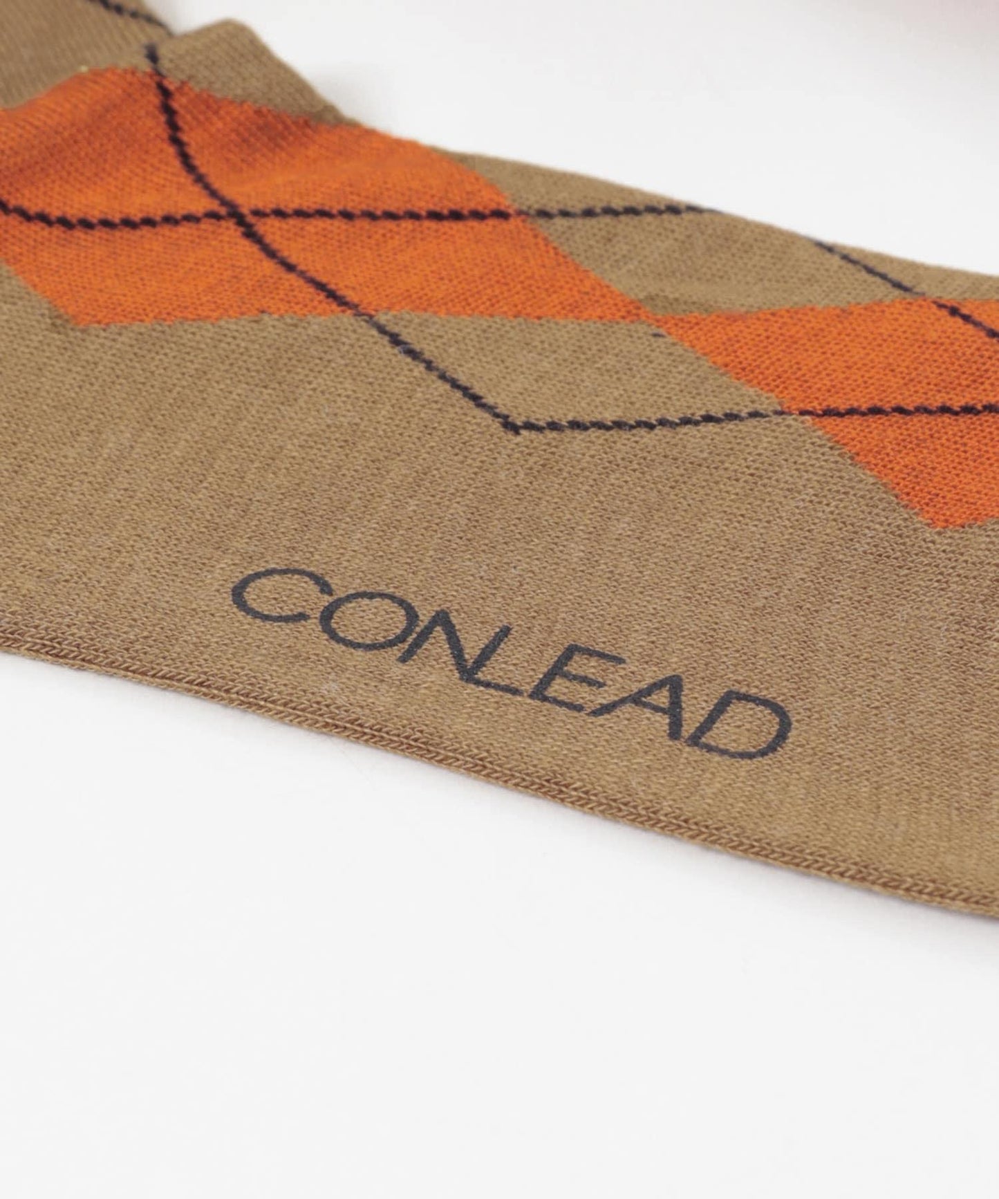 CONLEAD 菱格羊毛短褲