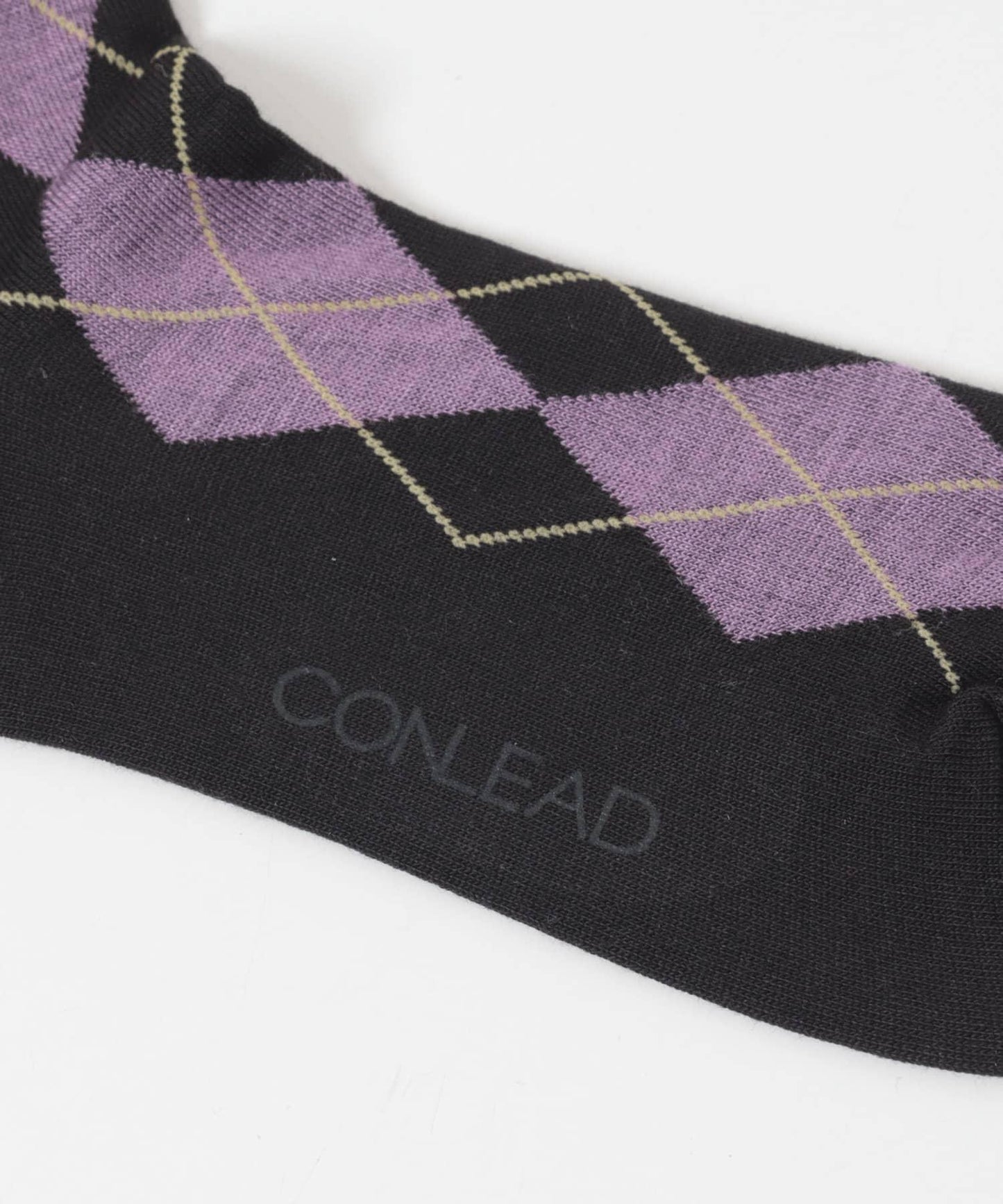 CONLEAD 菱格羊毛短褲