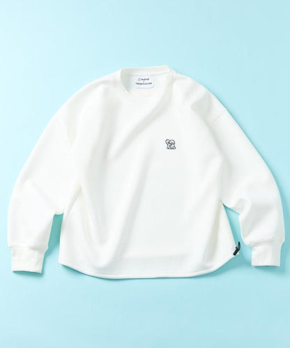 matsui×FREAK'S STORE 「WARNING」抽繩後背印花圓領衛衣