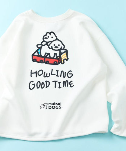matsui×FREAK'S STORE 特別款「旅行」抽繩後背印花圓領衛衣