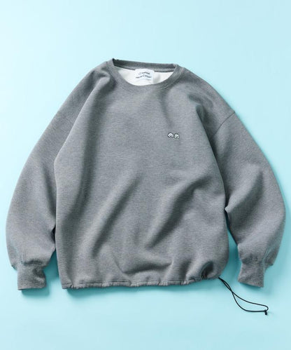matsui×FREAK'S STORE 特別款「旅行」抽繩後背印花圓領衛衣