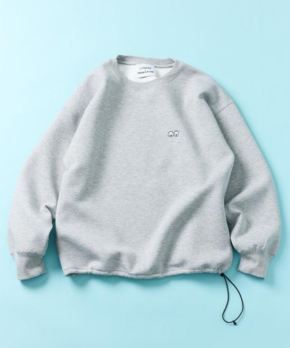 matsui×FREAK'S STORE 特別款「旅行」抽繩後背印花圓領衛衣