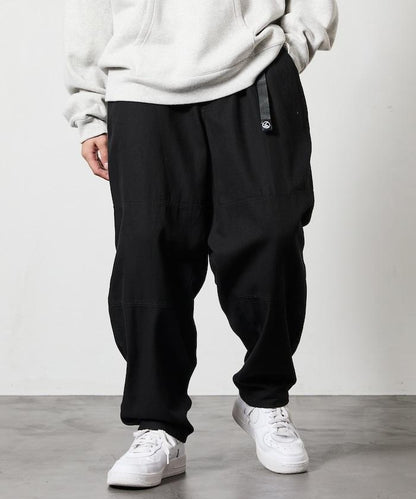 寬鬆版型鴨布雙膝攀巖褲