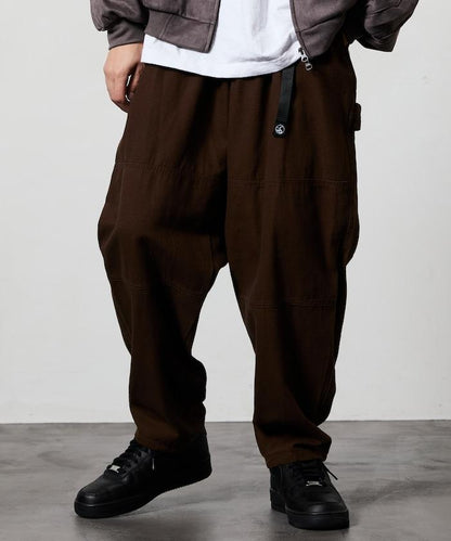 寬鬆版型鴨布雙膝攀巖褲