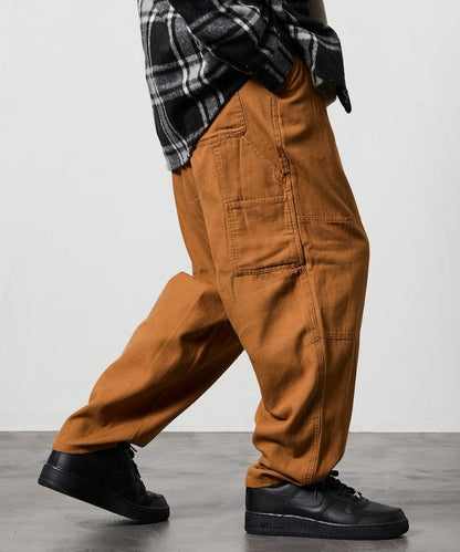 寬鬆版型鴨布雙膝攀巖褲