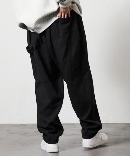 寬鬆版型鴨布雙膝攀巖褲