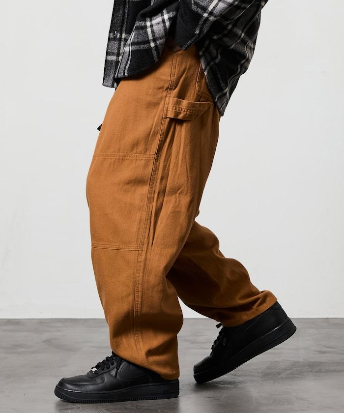 寬鬆版型鴨布雙膝攀巖褲