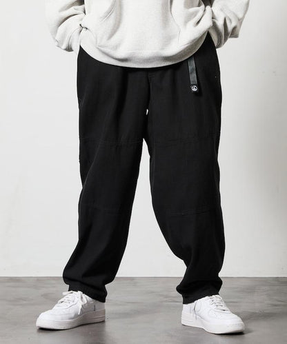 寬鬆版型鴨布雙膝攀巖褲