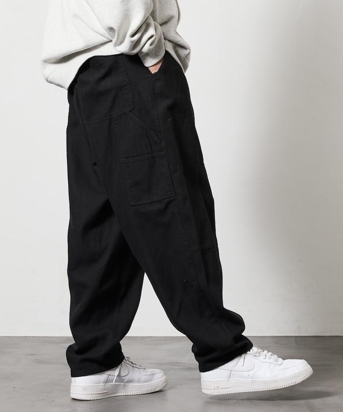 寬鬆版型鴨布雙膝攀巖褲