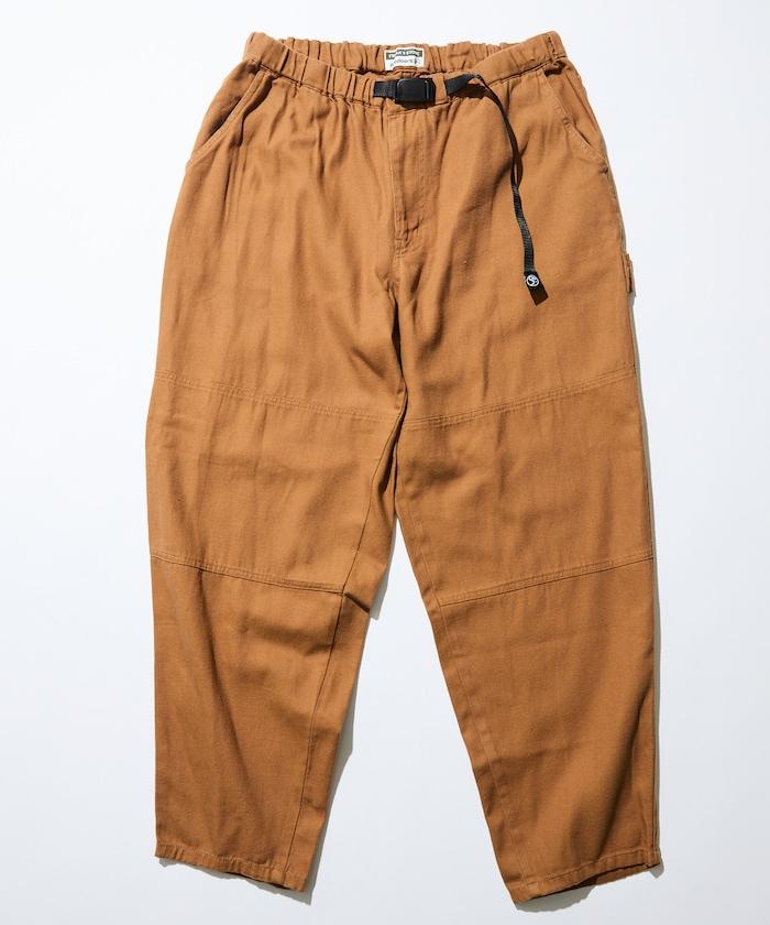 寬鬆版型鴨布雙膝攀巖褲