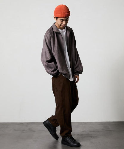 寬鬆版型鴨布雙膝攀巖褲