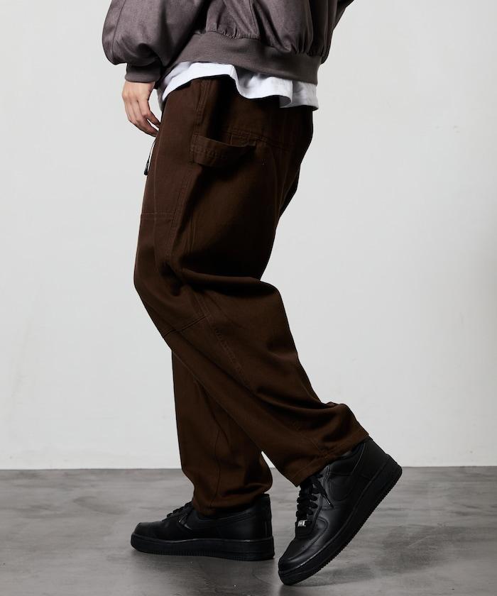 寬鬆版型鴨布雙膝攀巖褲