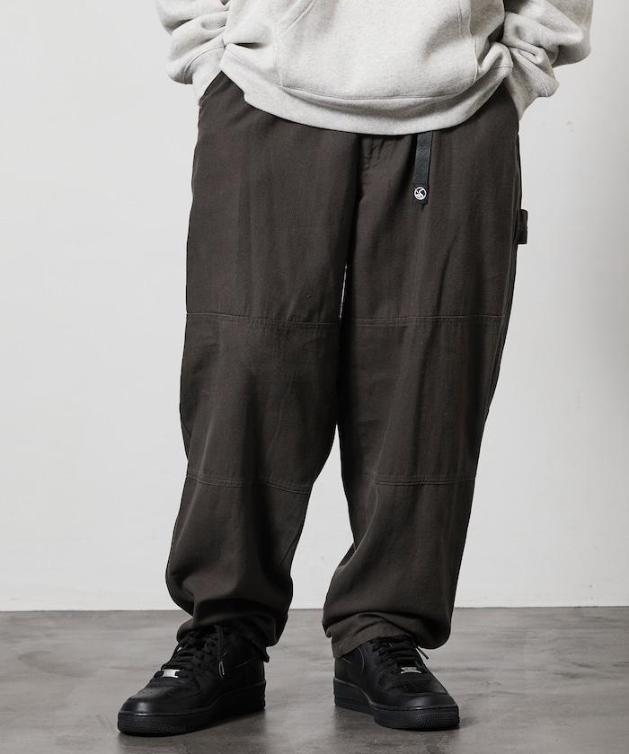 寬鬆版型鴨布雙膝攀巖褲