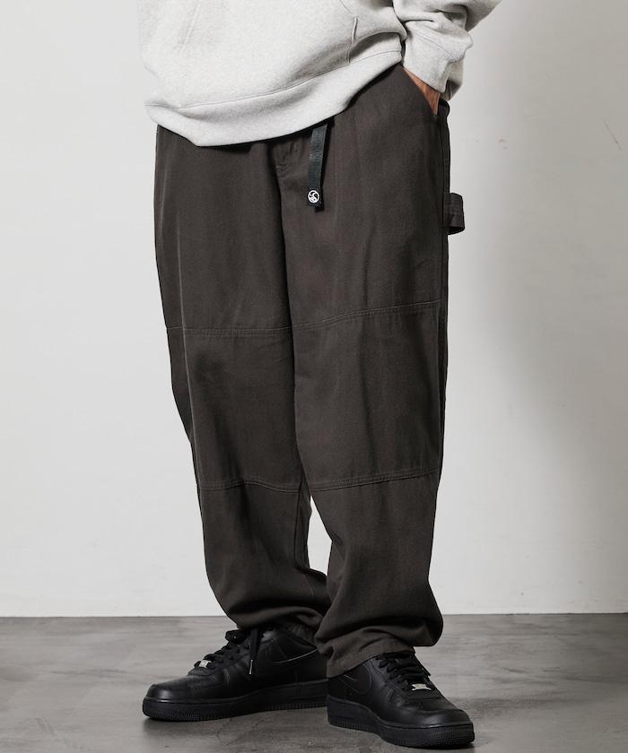 寬鬆版型鴨布雙膝攀巖褲