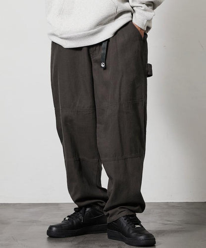 寬鬆版型鴨布雙膝攀巖褲