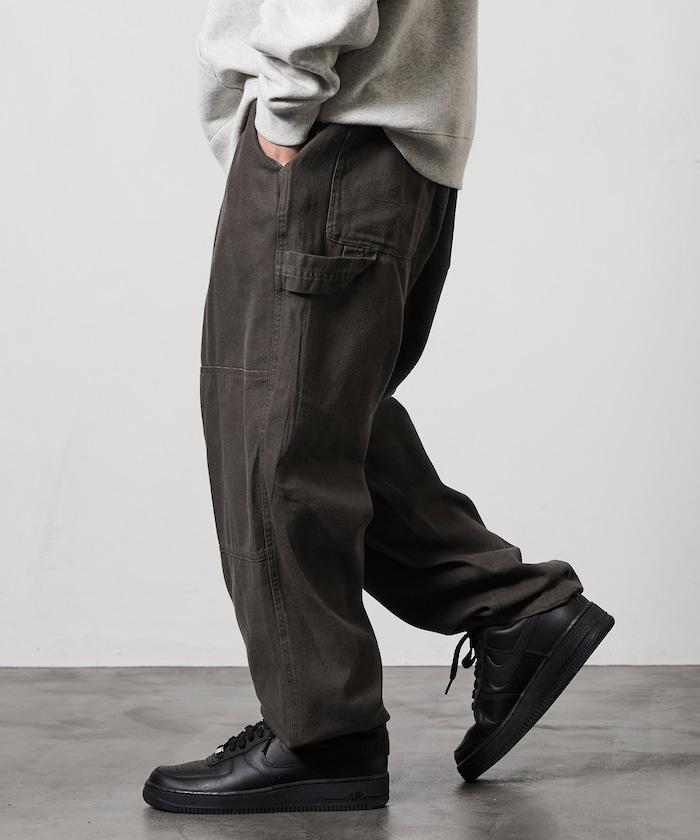 寬鬆版型鴨布雙膝攀巖褲