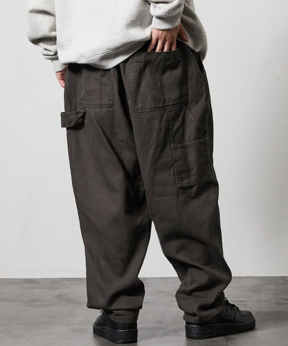 寬鬆版型鴨布雙膝攀巖褲