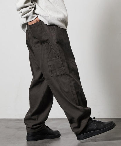 寬鬆版型鴨布雙膝攀巖褲