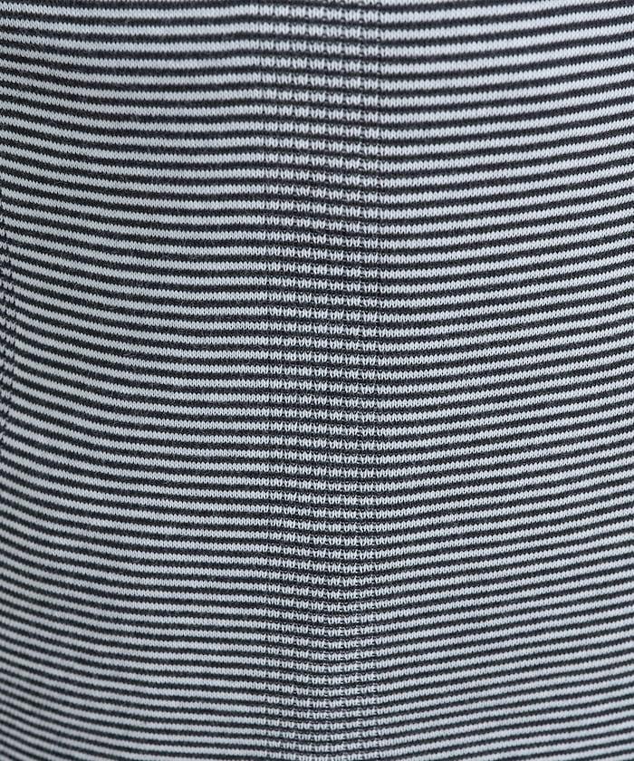 不規則羅紋條紋長袖T恤