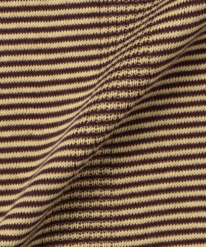 不規則羅紋條紋長袖T恤