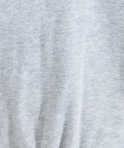 復古風V領字母印花衛衣