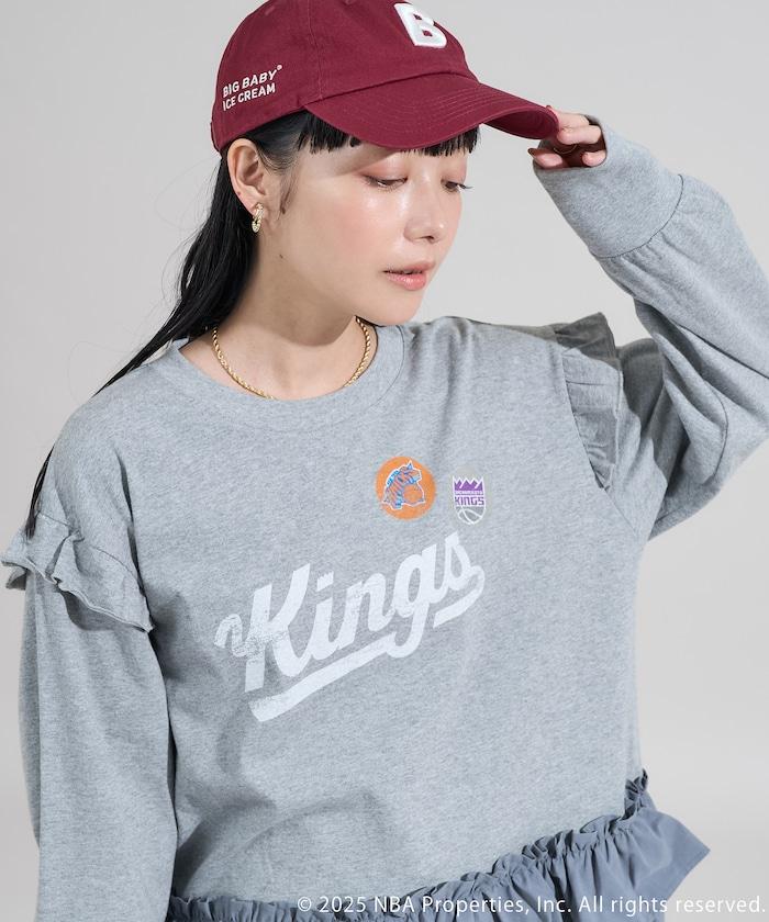 NBA 拼接布長袖T恤裙