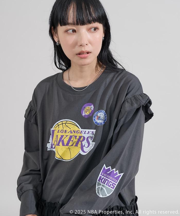 NBA 拼接布長袖T恤裙