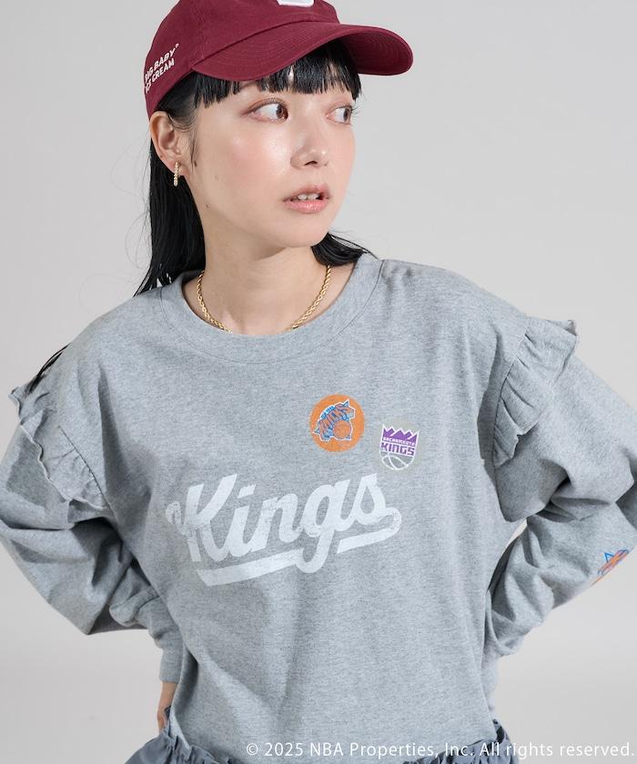 NBA 拼接布長袖T恤裙