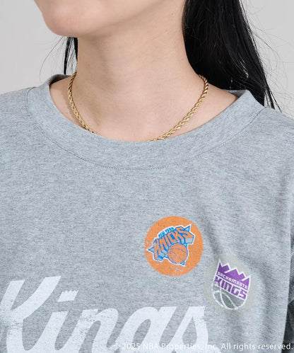 NBA 拼接布長袖T恤裙