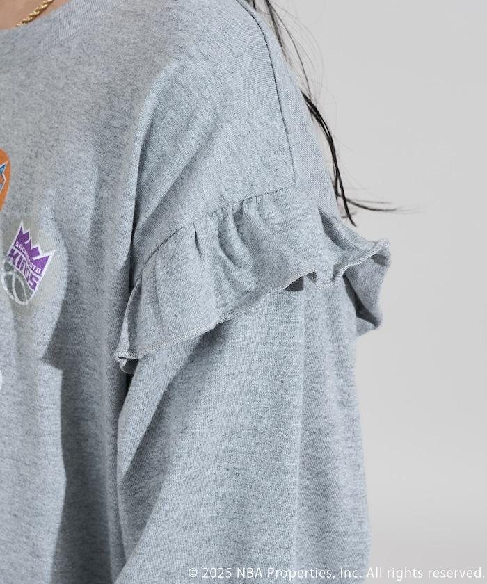 NBA 拼接布長袖T恤裙