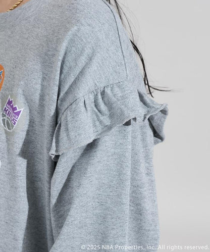 NBA 拼接布長袖T恤裙