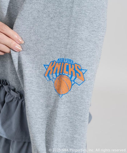 NBA 拼接布長袖T恤裙