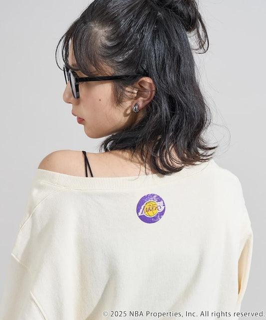 NBA 寬領標誌衛衣