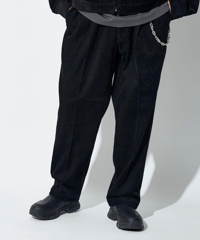 特別訂製 SMU PT-38 兩褶燈芯絨寬鬆長褲【可搭配套裝】