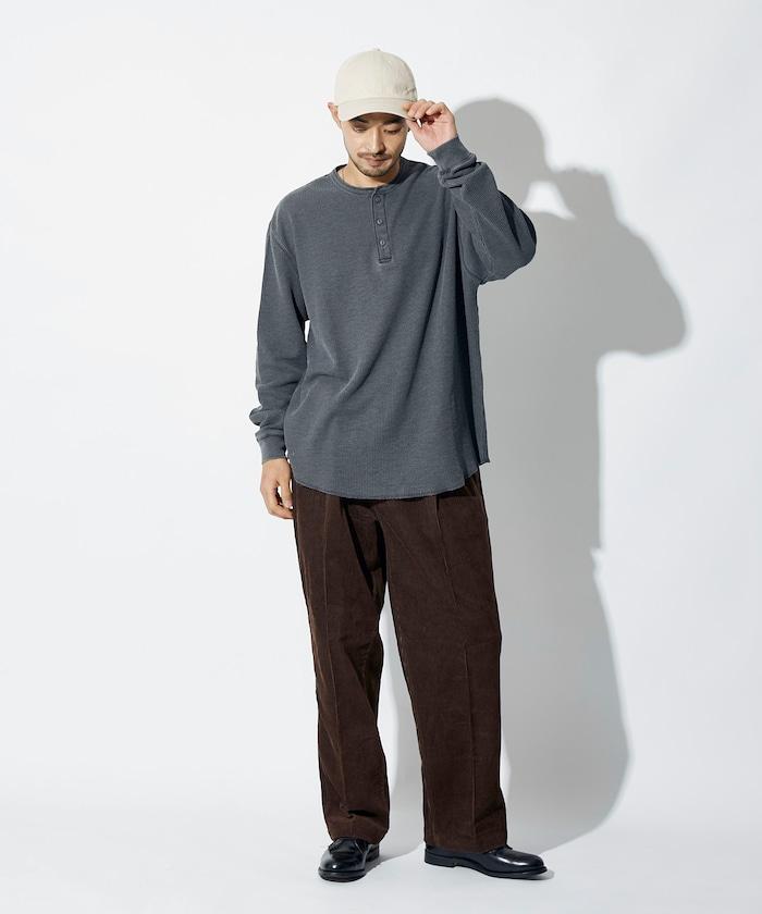 特別訂製 SMU PT-38 兩褶燈芯絨寬鬆長褲【可搭配套裝】