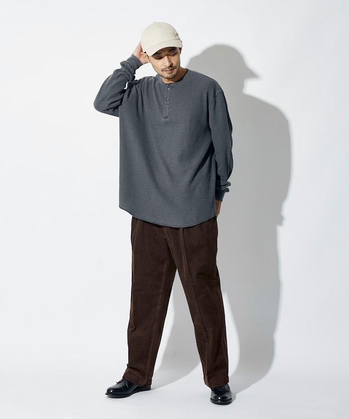 特別訂製 SMU PT-38 兩褶燈芯絨寬鬆長褲【可搭配套裝】