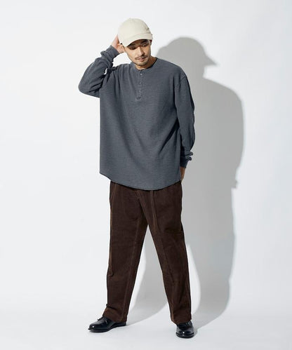 聯名SMU KP-10燈芯絨夾克&PT-38雙褶燈芯絨寬鬆長褲套裝