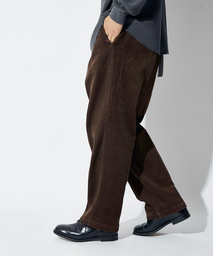 特別訂製 SMU PT-38 兩褶燈芯絨寬鬆長褲【可搭配套裝】