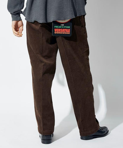 聯名SMU KP-10燈芯絨夾克&PT-38雙褶燈芯絨寬鬆長褲套裝