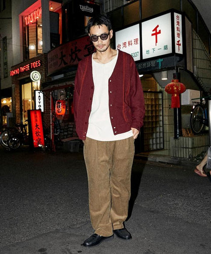 特別訂製 SMU PT-38 兩褶燈芯絨寬鬆長褲【可搭配套裝】