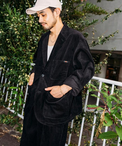 聯名SMU PT-38燈芯絨西裝外套【可成套搭配】