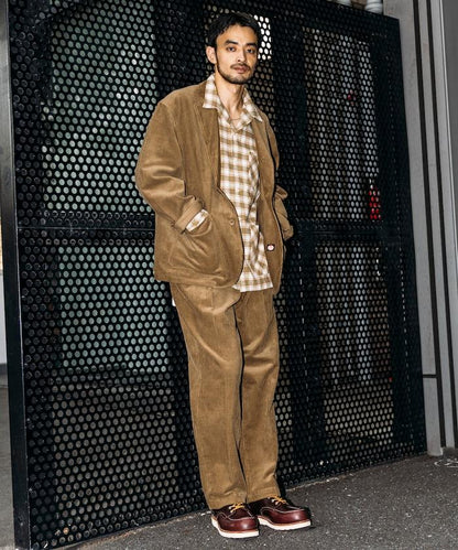 聯名SMU PT-38燈芯絨西裝外套【可成套搭配】