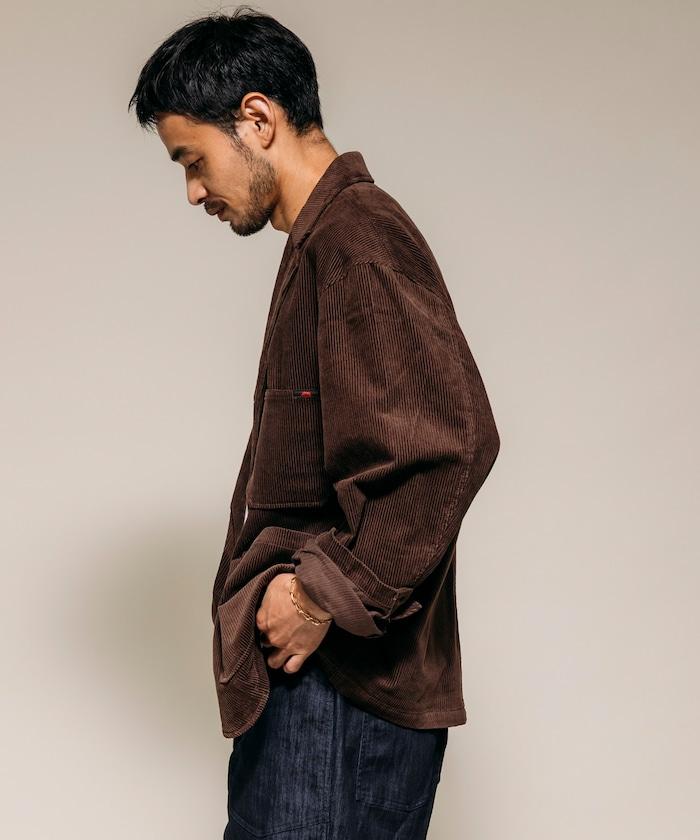 聯名SMU KP-10燈芯絨夾克&PT-38雙褶燈芯絨寬鬆長褲套裝