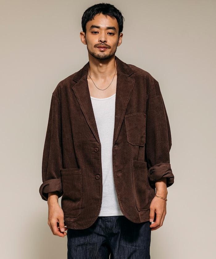 聯名SMU KP-10燈芯絨夾克&PT-38雙褶燈芯絨寬鬆長褲套裝