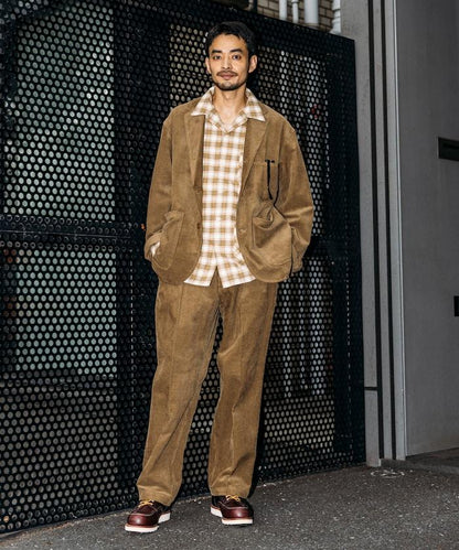 RED KAP × FREAK'S STORE 聯名 SMU KP-10 寬鬆版型 燈芯絨夾克