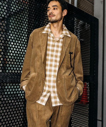 聯名SMU PT-38燈芯絨西裝外套【可成套搭配】