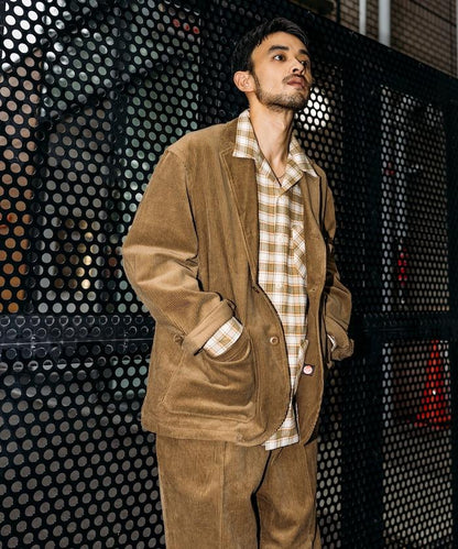 聯名SMU PT-38燈芯絨西裝外套【可成套搭配】