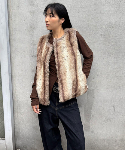 【WHO'S WHO gallery】加厚毛絨馬甲